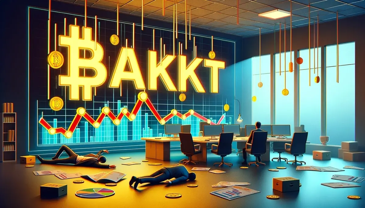 Компанія Bakkt, підтримувана ICE, попереджає про можливе закриття через фінансову кризу.