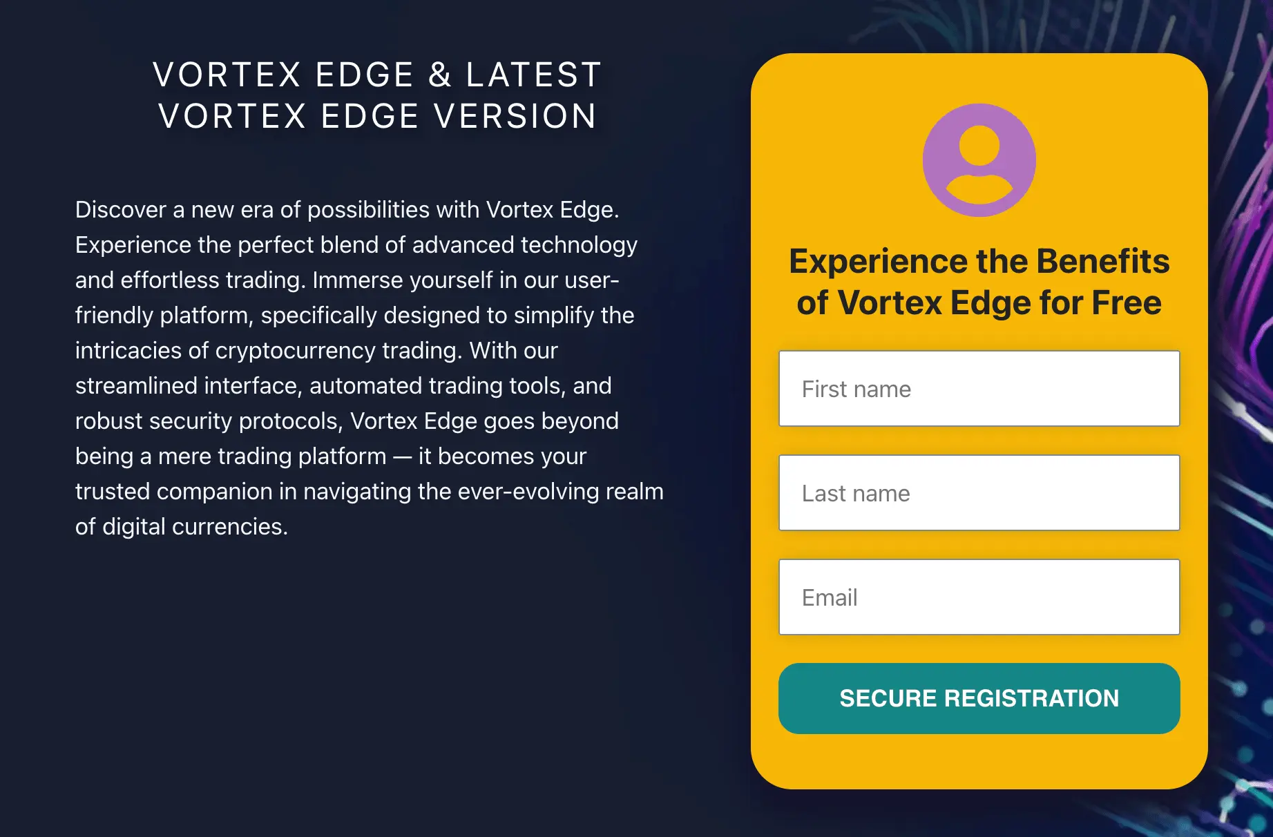 Огляд платформи Vortex Edge – шахрайство чи законна торгівельна платформа