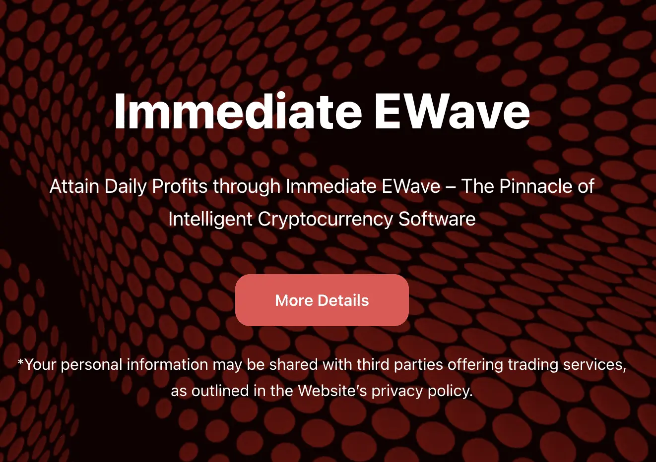 Огляд Immediate EWave - шахрайство або законна торгова платформа